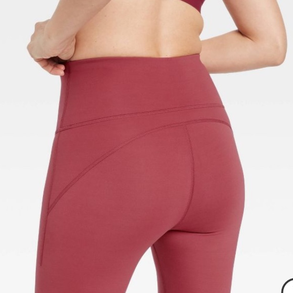 ORIG. $40 All in Motion Cranberry Women's Premium Ultra High-Waisted Leggings - Picture 9 of 14